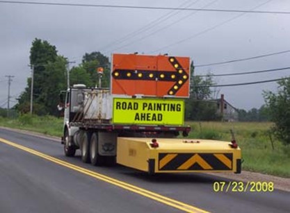 Truck with Arrow