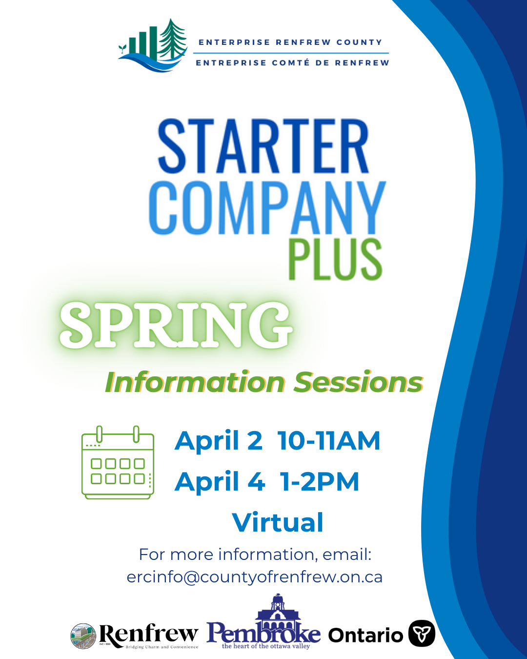 Starter Company Plus 2024 spring intake open