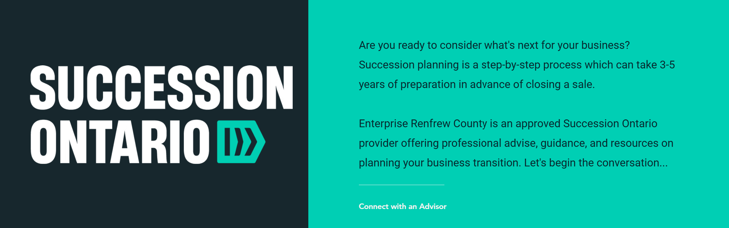 Succession planning banner