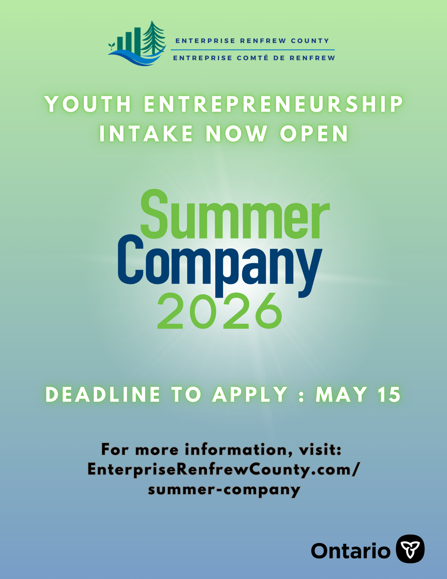 Summer Company applications open