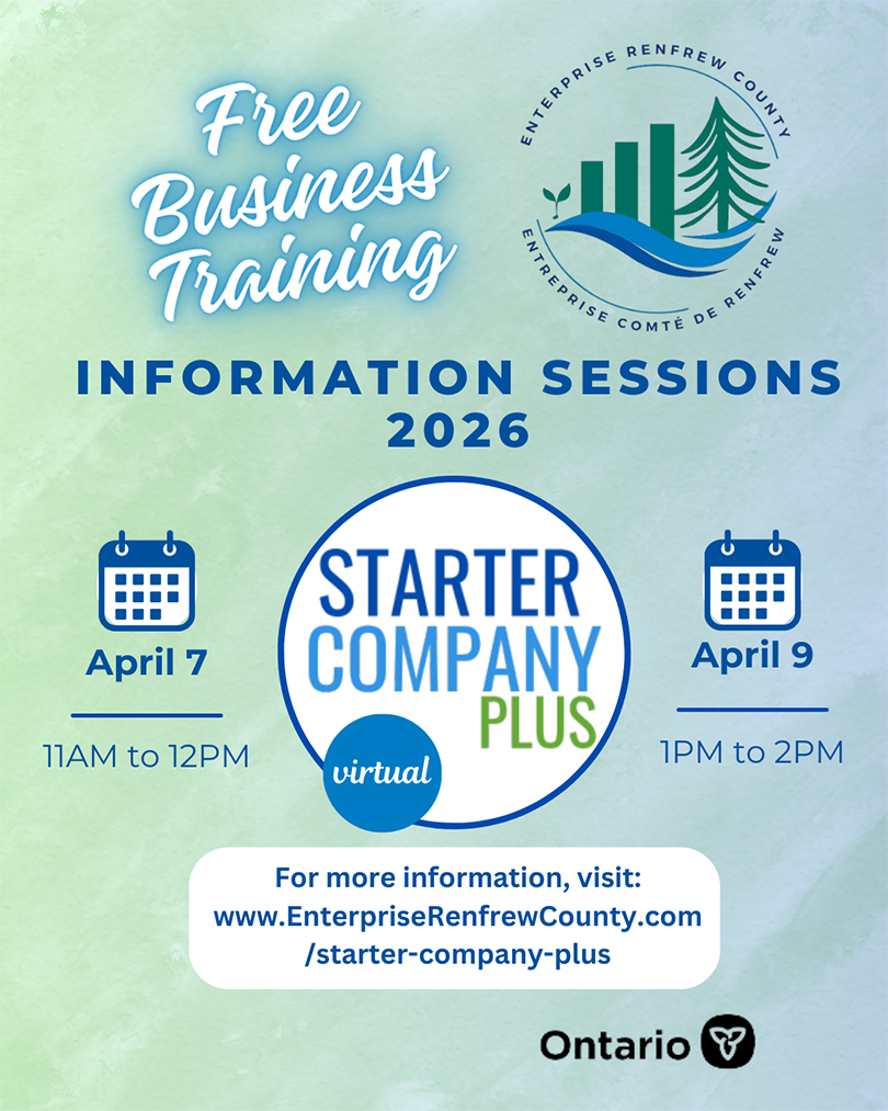 Free business session Information Session poster
