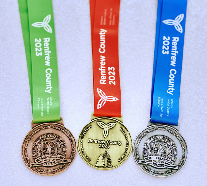 Ontario Winter Games medals