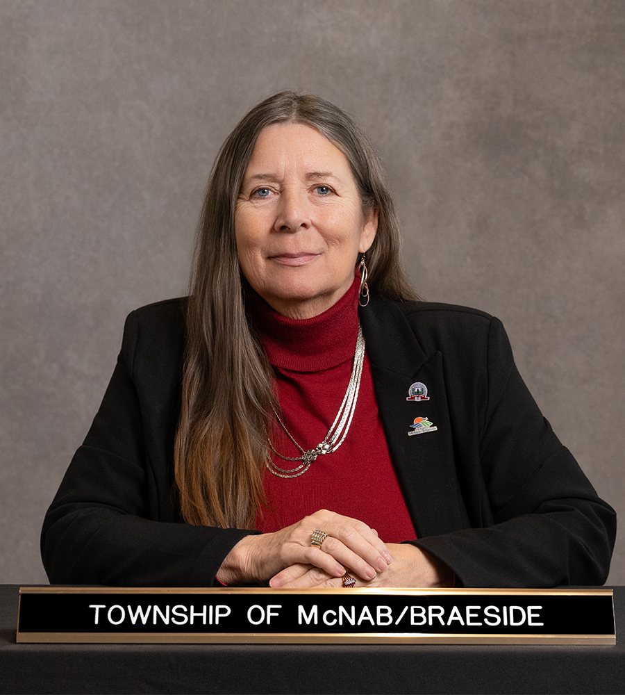 Mayor Lori Hoddinott of McNab/Braeside