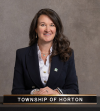 Mayor Daina Proctor Councillor Daina Proctor - woman sitting at a desk with a name plate in front Township of Horton